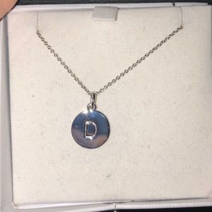 NWOT Kate Spade ‘D’ initial necklace